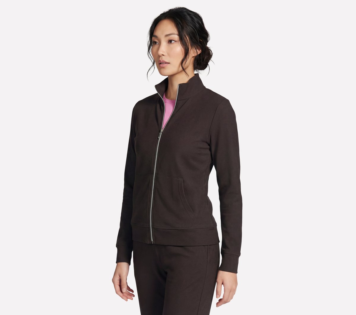 Skechers Hot Sale - GO Luxe Rib Everyday Full Zip Jacket