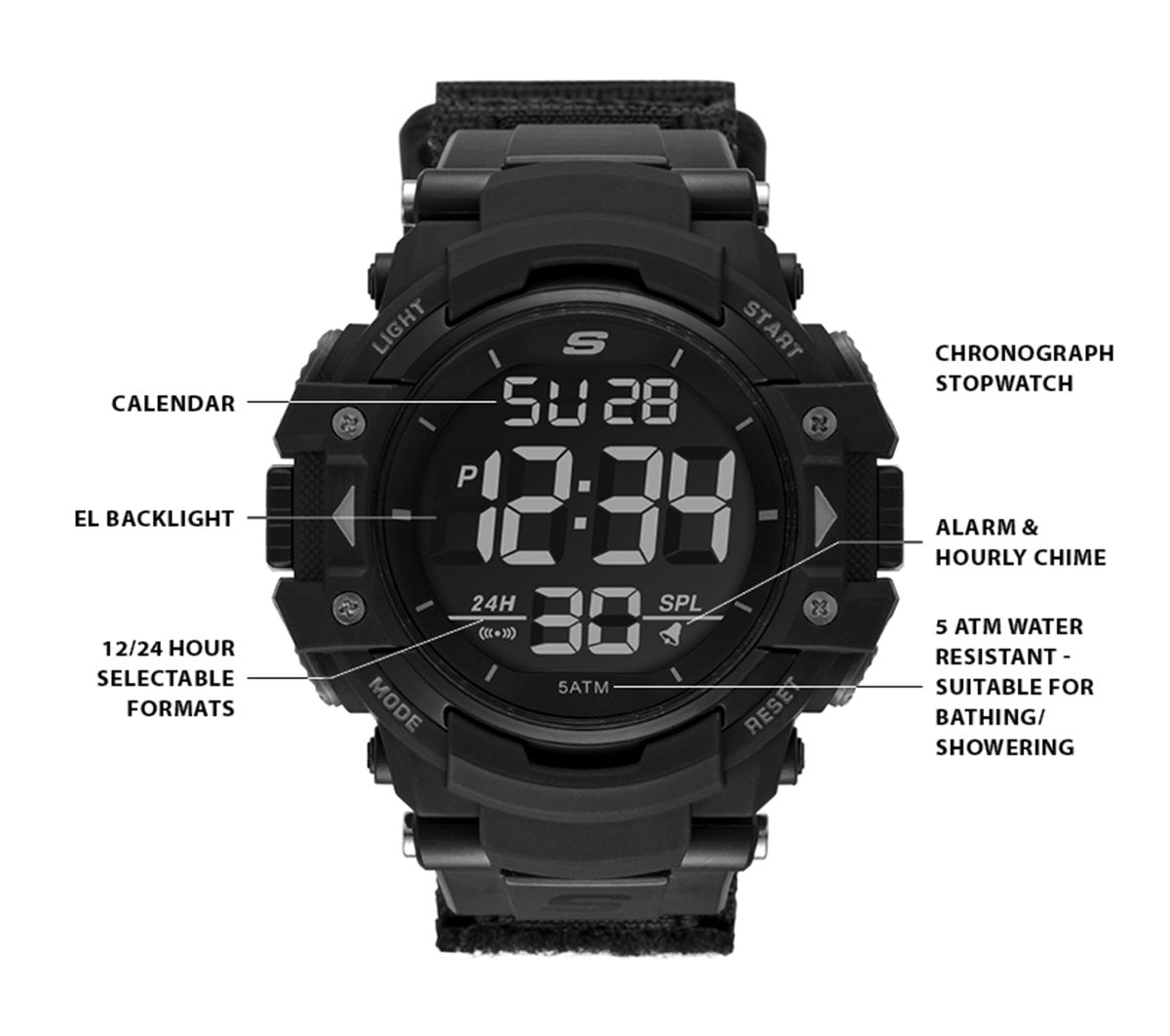 Skechers Recommended - Keats Digital Watch