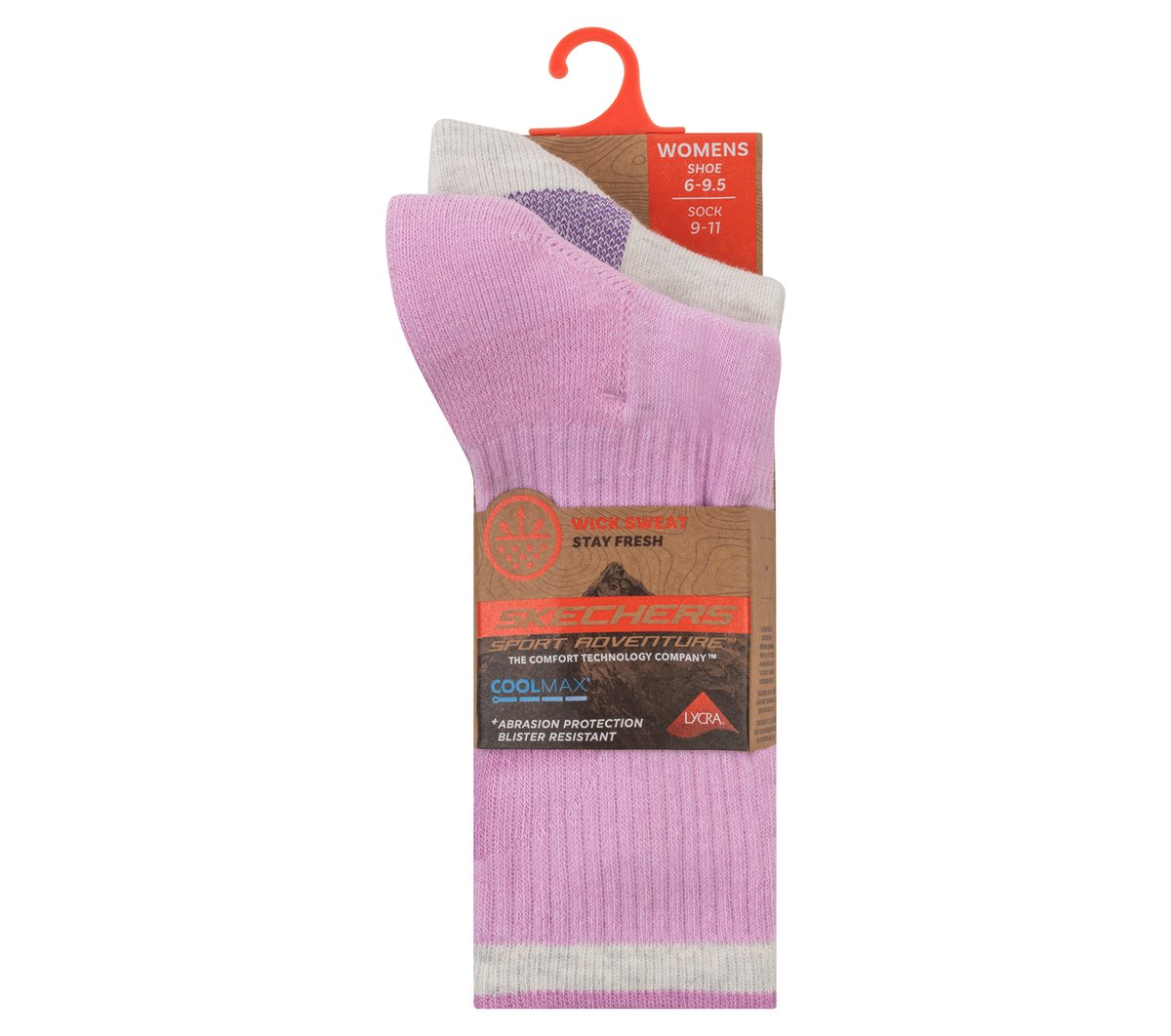 Skechers Latest - 2 Pack Women's Crew Trail Socks