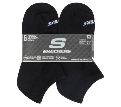 Skechers Best Seller - 6 Pack Core Low Cut Medium Socks