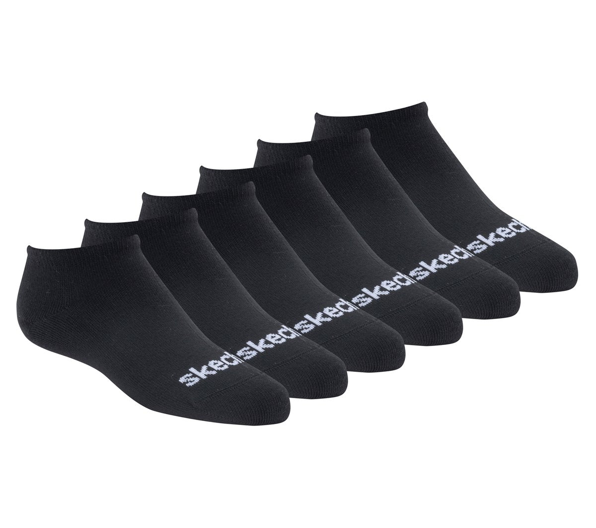Skechers Essential - 6 Pack No Show Cotton Socks