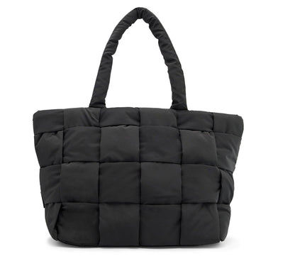 Skechers Deals - Quilted Checkered Shopper Bag