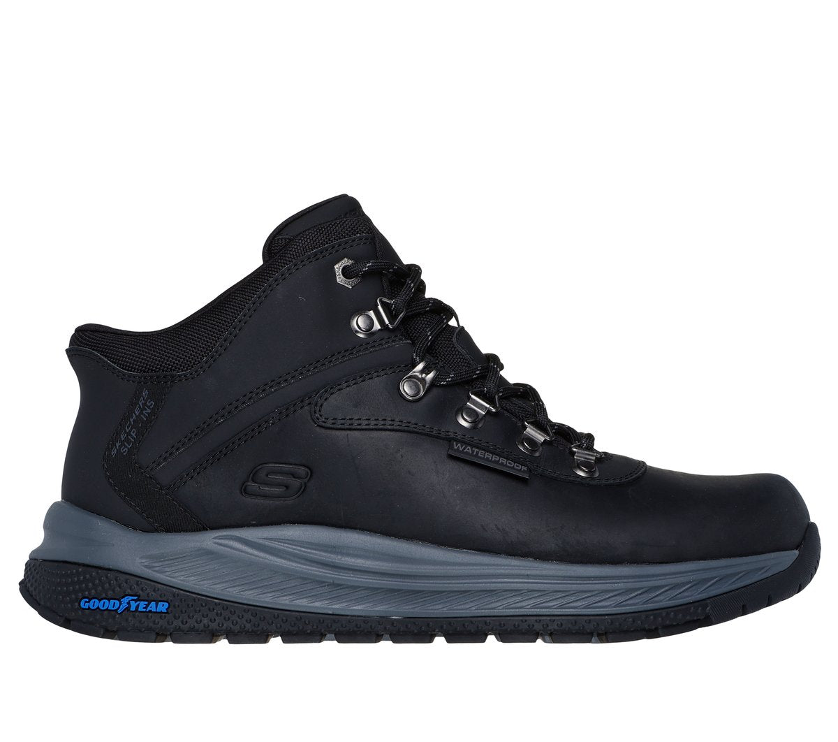 Skechers Exclusive - Skechers Slip-ins Waterproof Relaxed Fit: Meroe - Pikeman