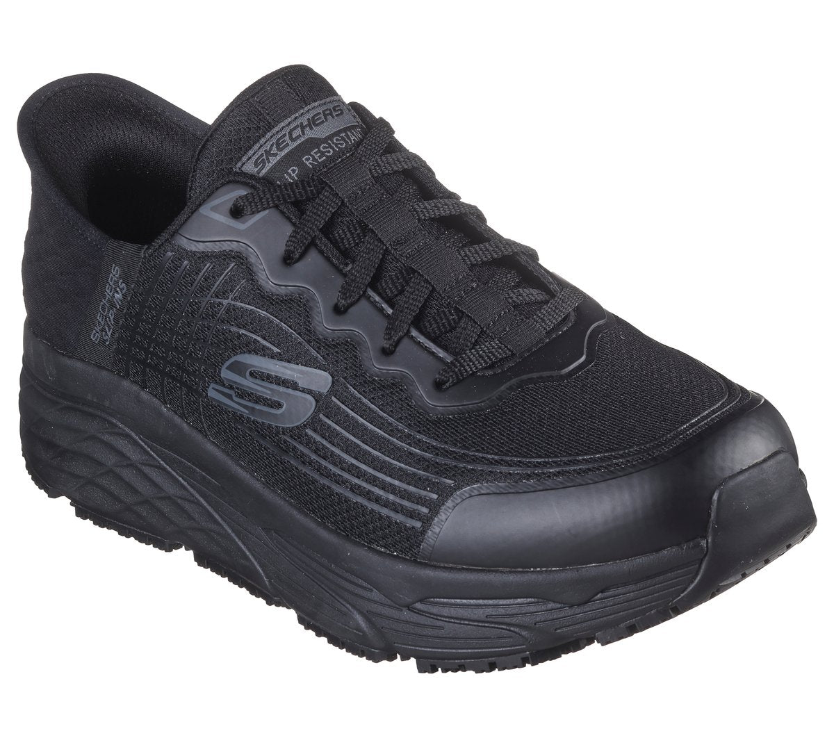 Skechers Trending - Skechers Slip-ins Work Slip-Resistant Relaxed Fit: Max Cushioning Elite - Remmal