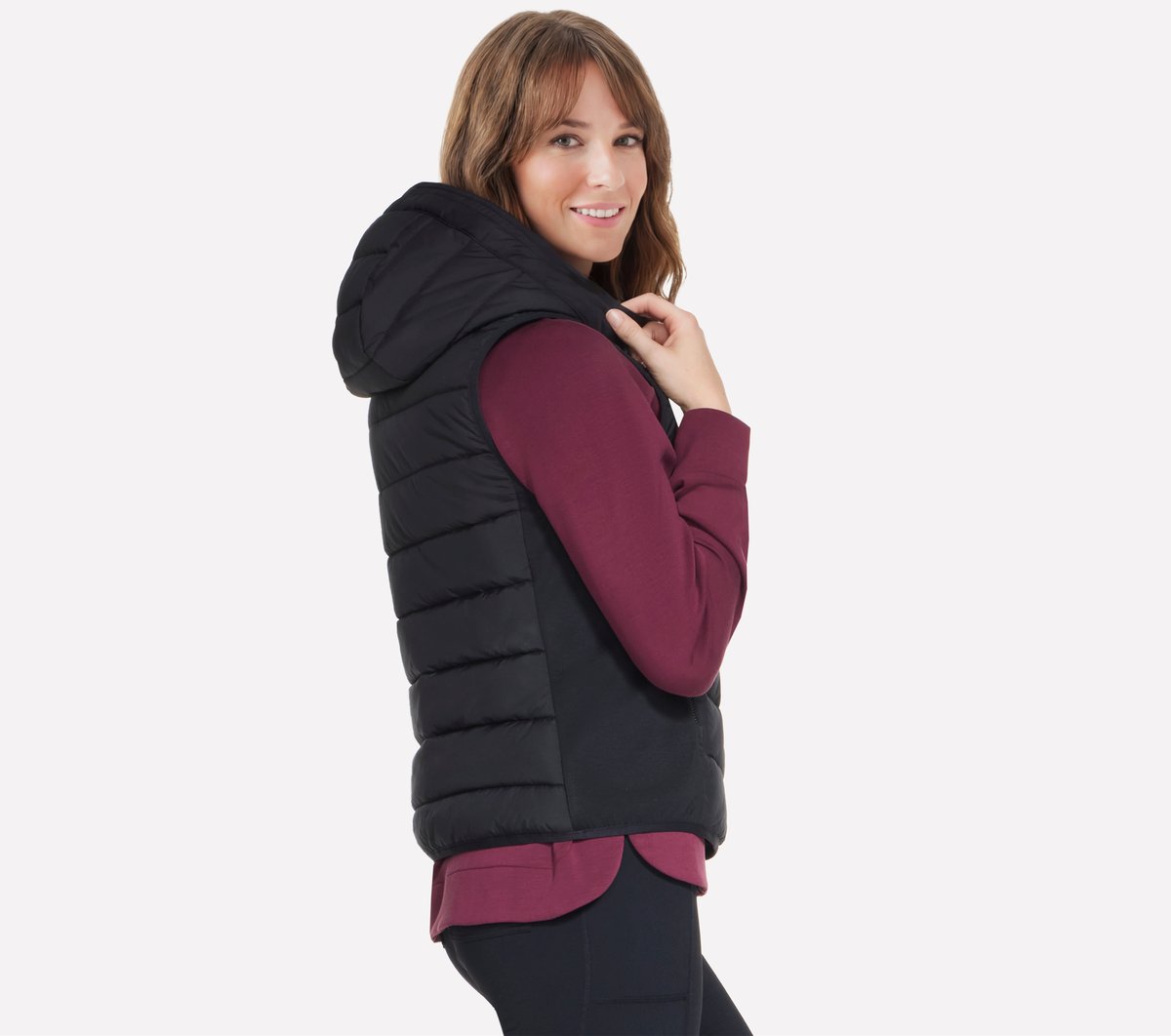 Skechers Customer Favorite - Performance Elite Cozy Fit Hooded Vest