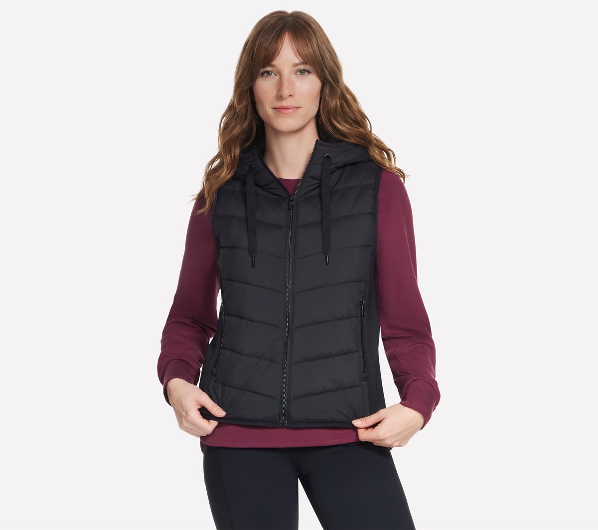 Skechers Customer Favorite - Performance Elite Cozy Fit Hooded Vest