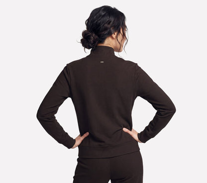 Skechers Hot Sale - GO Luxe Rib Everyday Full Zip Jacket