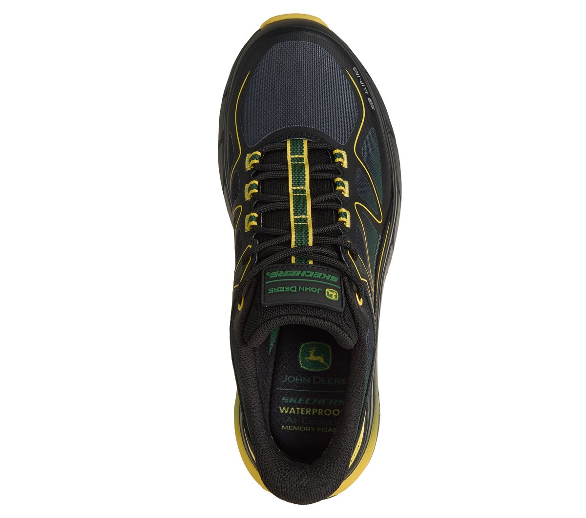 Skechers Essential - Skechers Slip-ins John Deere Waterproof Relaxed Fit: D'Lux Pro - Reel Cutting