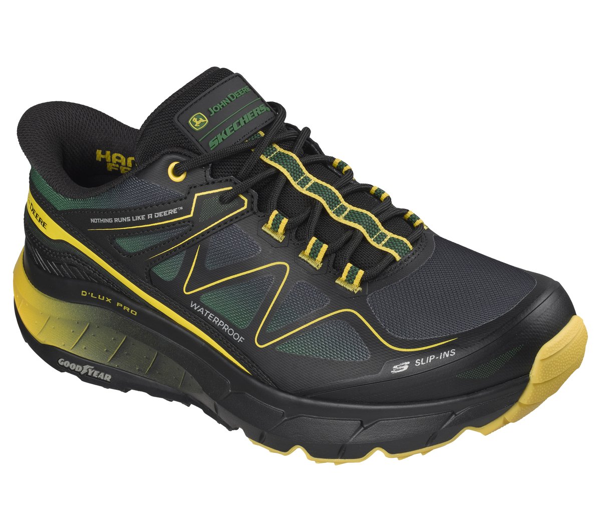 Skechers Essential - Skechers Slip-ins John Deere Waterproof Relaxed Fit: D'Lux Pro - Reel Cutting