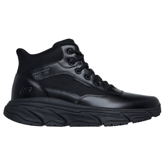 Skechers Discount - Skechers Slip-in Work Waterproof Slip-Resistant: D'Lux Journey - Redron