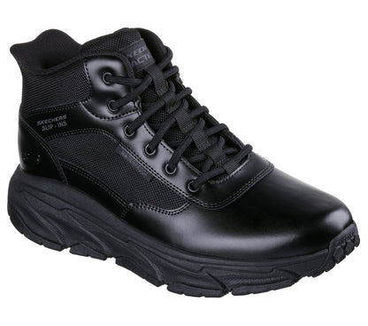 Skechers Discount - Skechers Slip-in Work Waterproof Slip-Resistant: D'Lux Journey - Redron