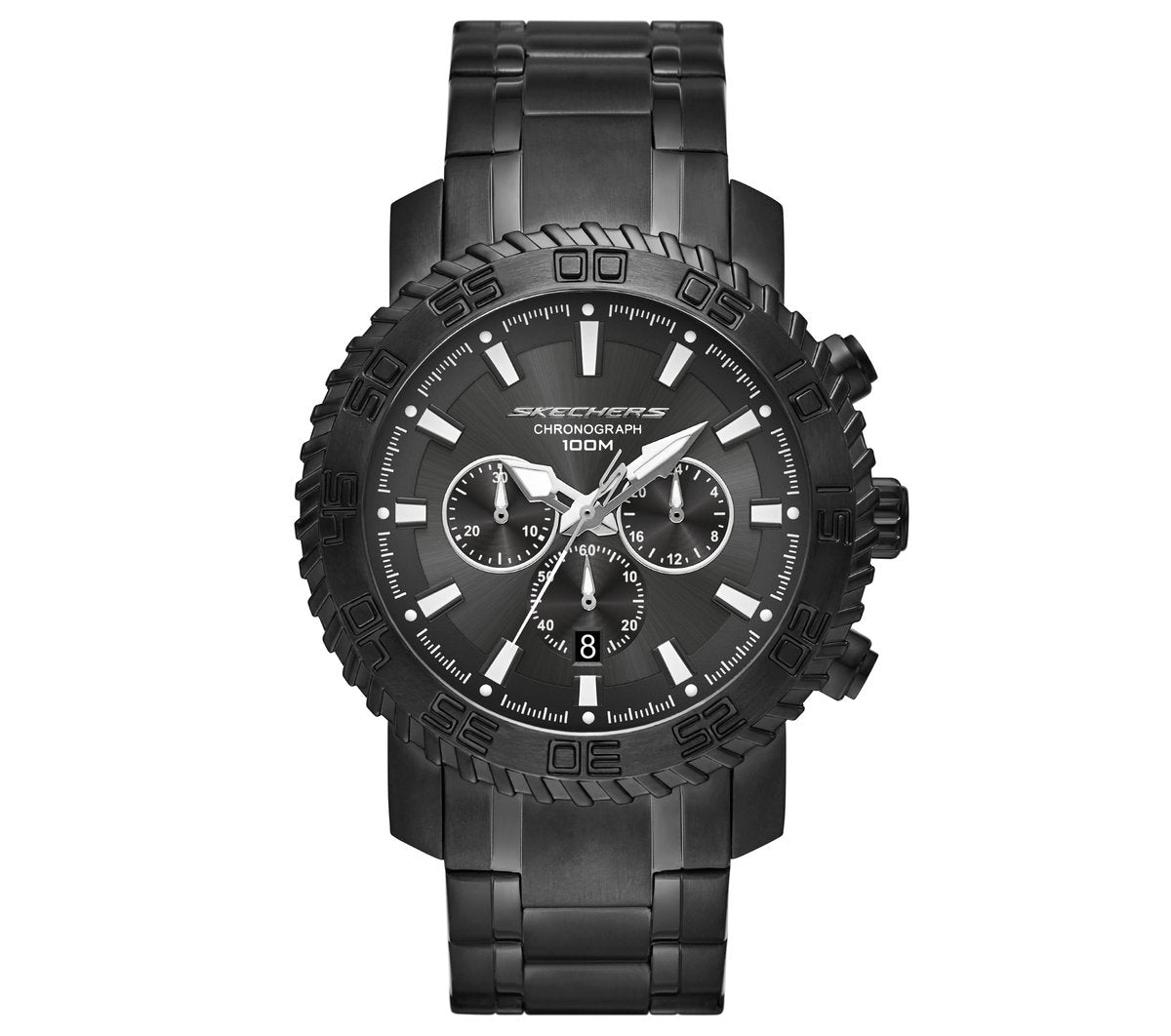 Skechers Trending - Stainless Steel Chronograph Watch