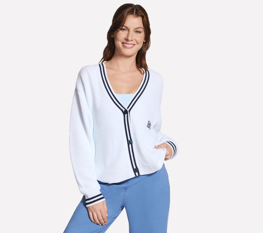 Skechers New - Court Classic Cardigan Sweater