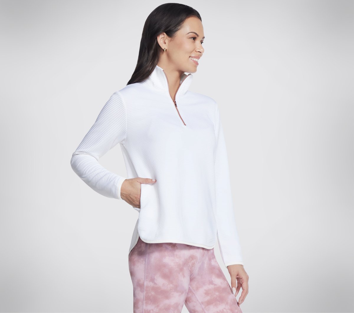 Skechers Great Value - Soft Knit Ottoman 1/4 Zip