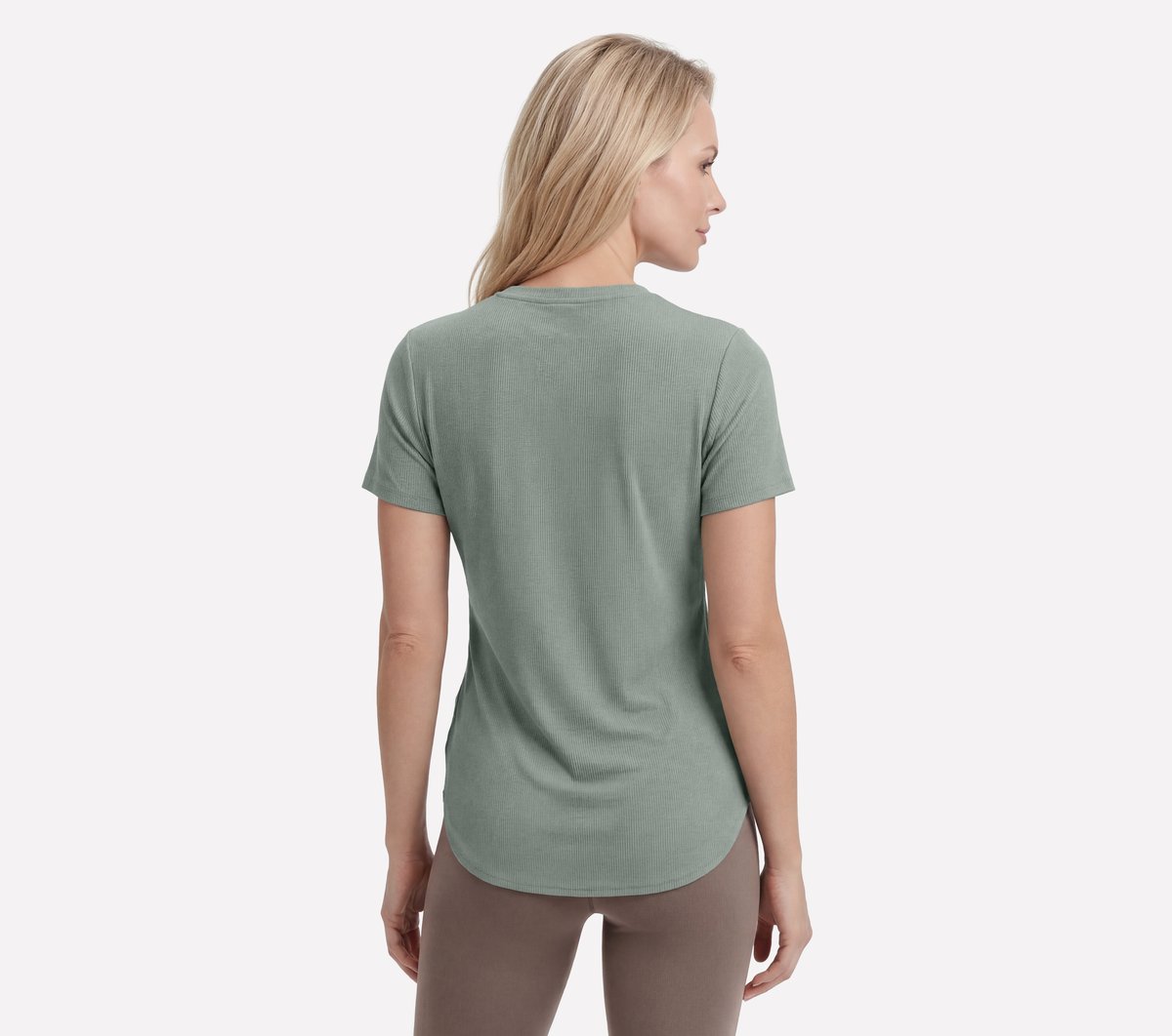 Skechers Discount - GO WALK Luxe Rib Tunic Tee