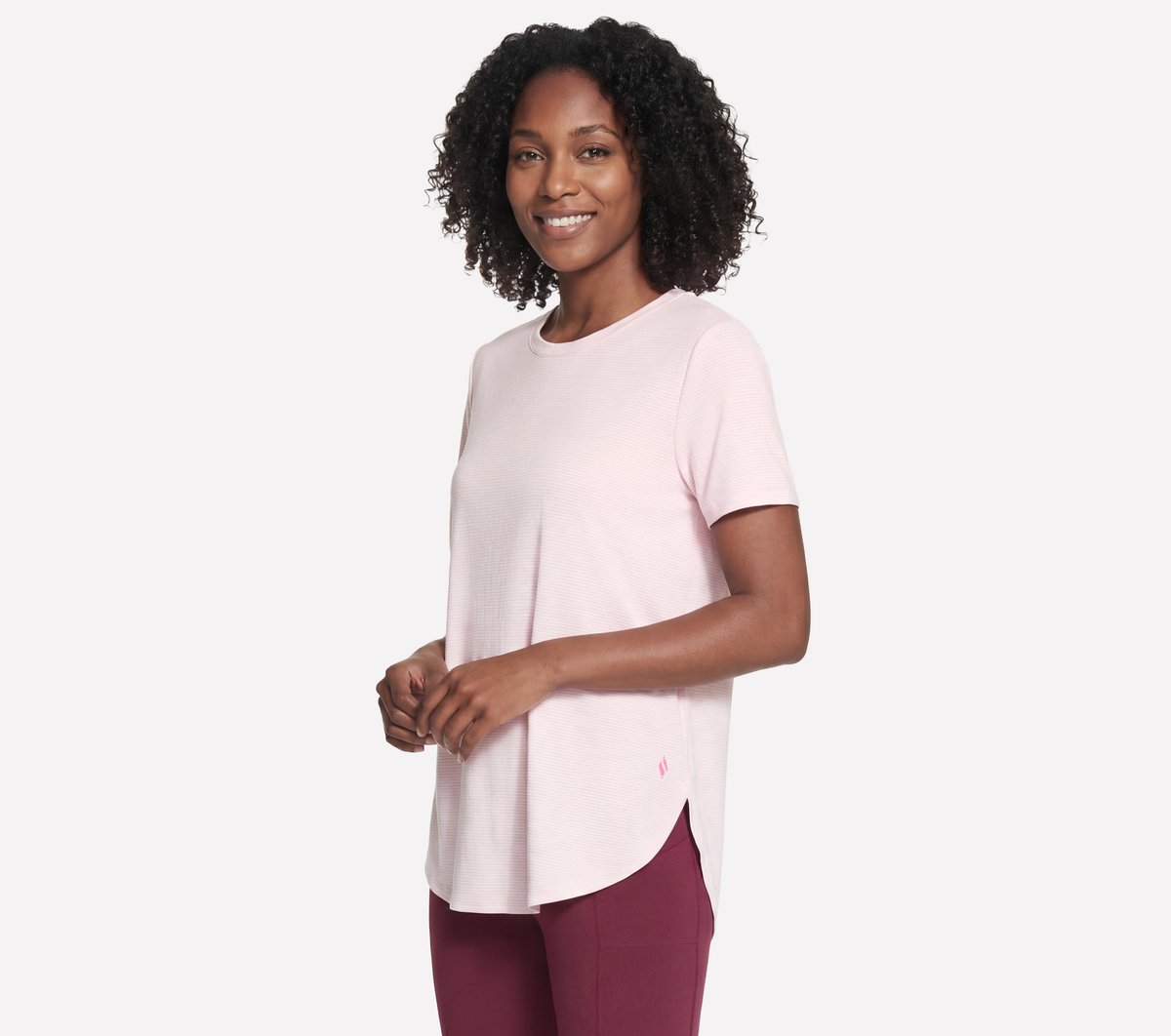 Skechers Recommended - GO DRI Swift Stripe Tunic Tee