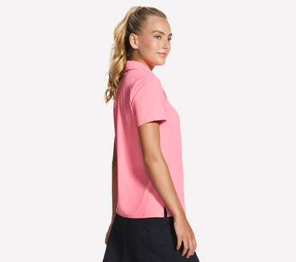 Skechers Premium - GO GOLF Short Sleeve Birdie Zip Front Polo