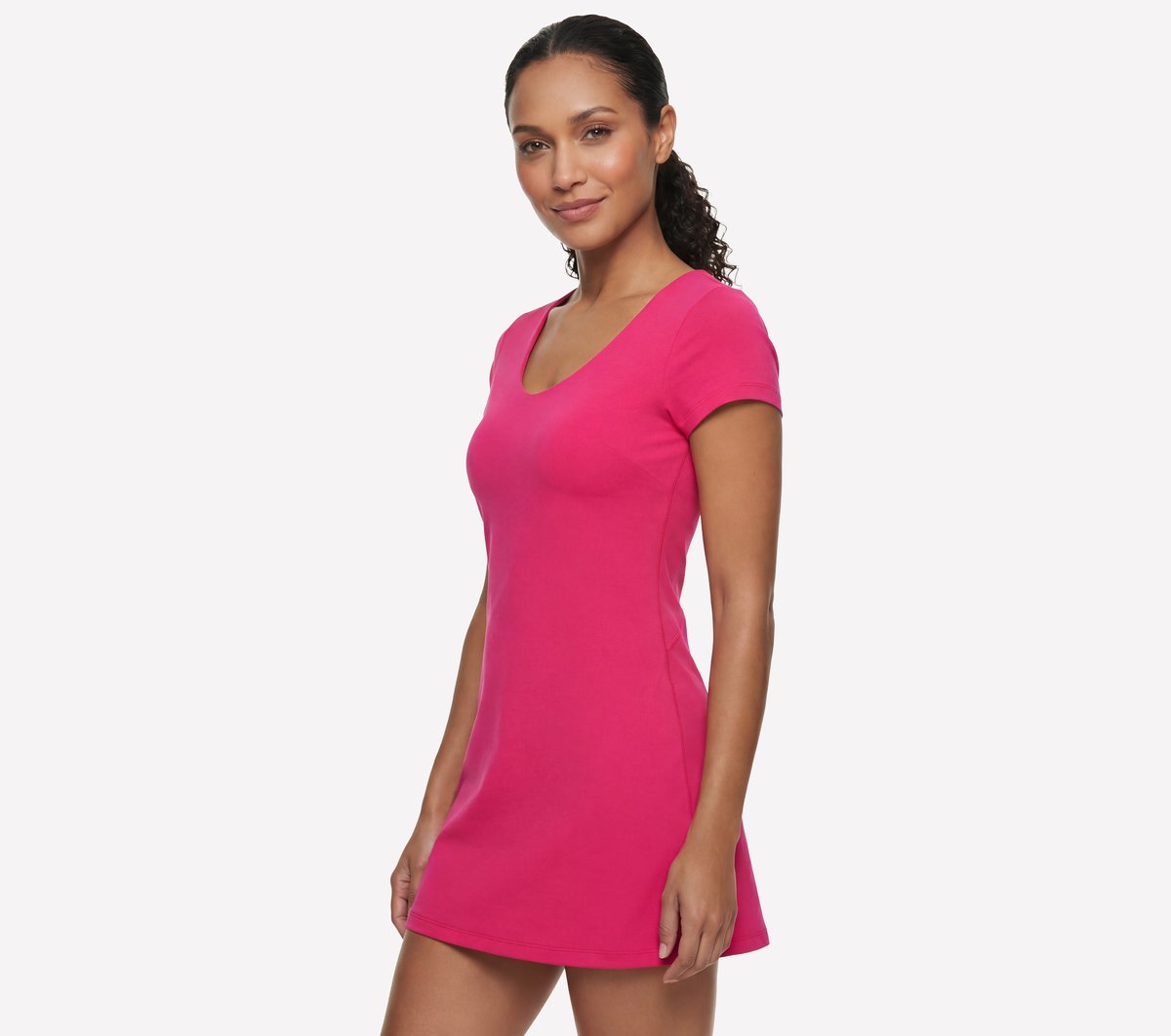 Skechers Smart Buy - GO WALK Scoop Short Sleeve Dress