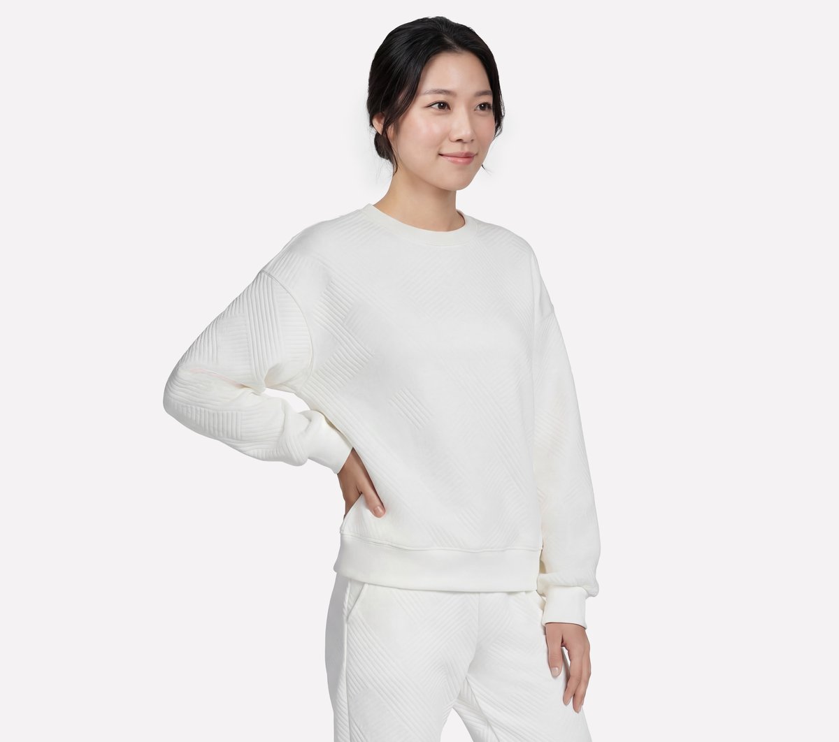 Skechers Discount - Downtown Cozy Fit Long Sleeve Crew