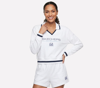 Skechers New - Court Classic Polo Crew