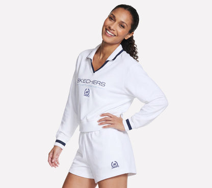 Skechers New - Court Classic Polo Crew