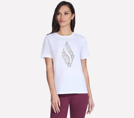 Skechers Everyday - Floral Diamond Short Sleeve Tee