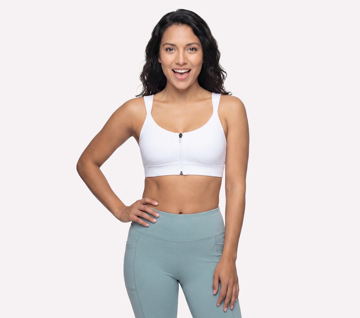 Skechers Best Seller - GO WALK Evolution Zip Front Bra