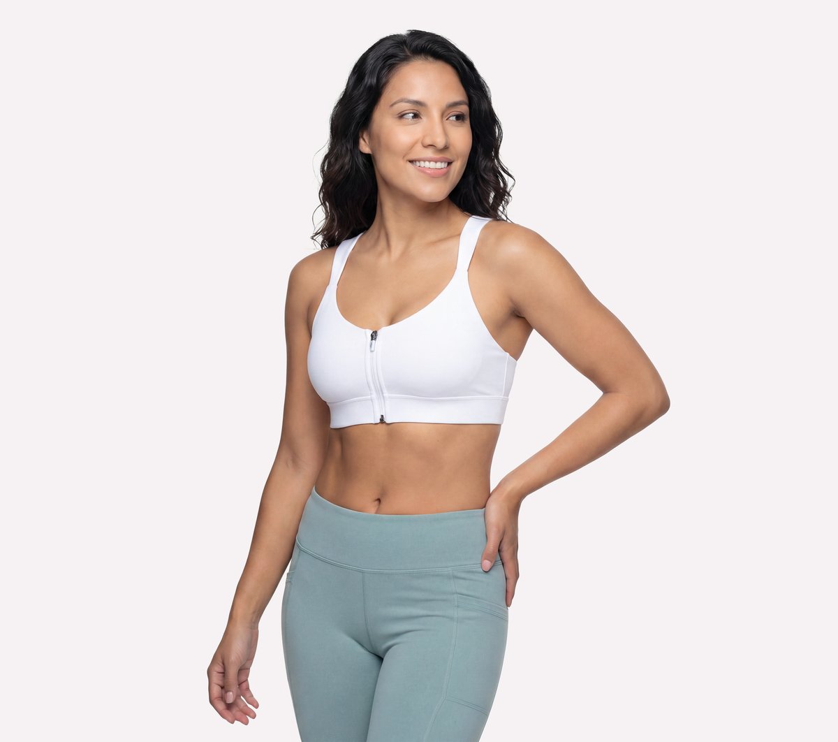 Skechers Best Seller - GO WALK Evolution Zip Front Bra