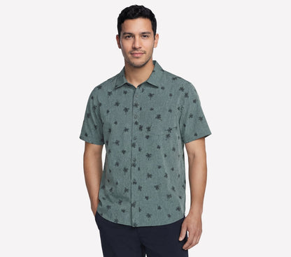 Skechers Latest - The GO WALK Air Printed Short Sleeve Shirt