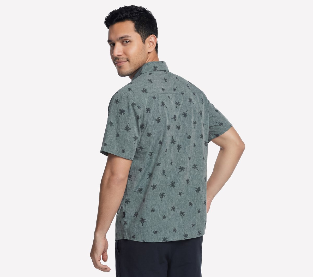 Skechers Latest - The GO WALK Air Printed Short Sleeve Shirt