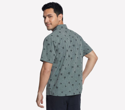Skechers Latest - The GO WALK Air Printed Short Sleeve Shirt