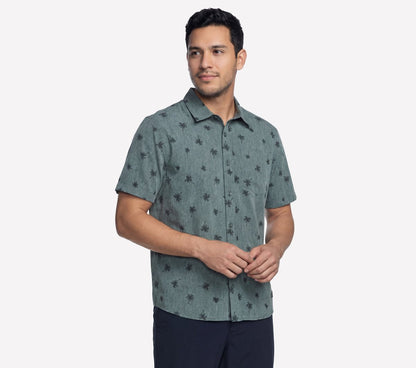 Skechers Latest - The GO WALK Air Printed Short Sleeve Shirt