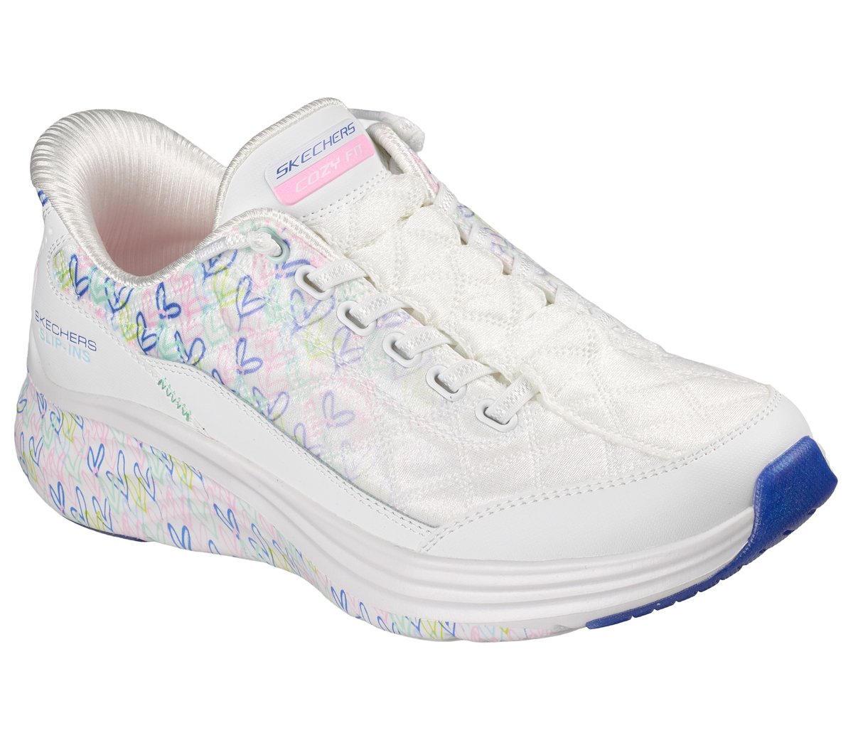 Skechers Discount - Skechers Slip-ins JGoldcrown: Contour Foam - Cozy Fit Love Notes
