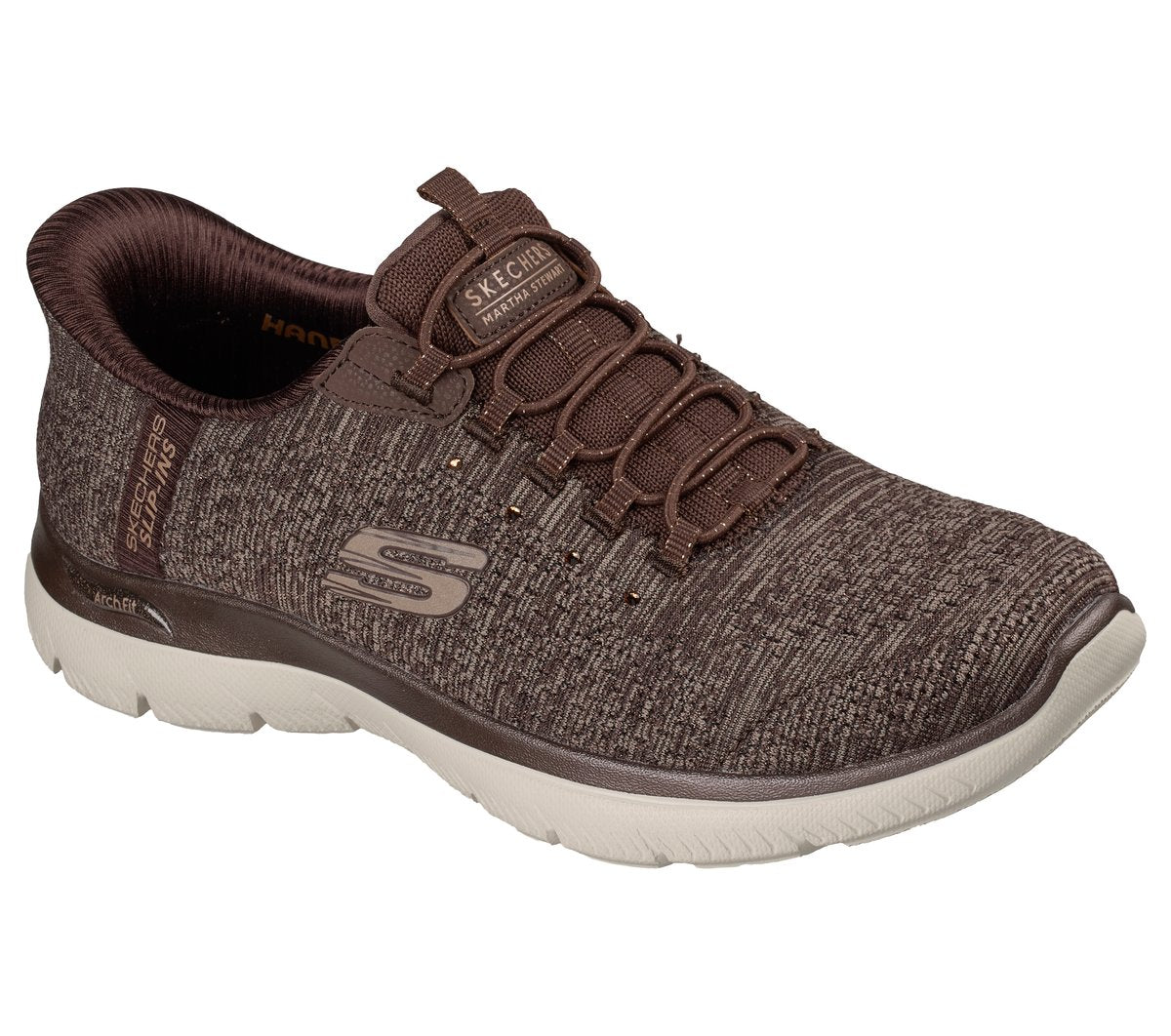 Skechers Sale - Martha Stewart Skechers Slip-ins: Arch Fit Summits - Soft Shimmer