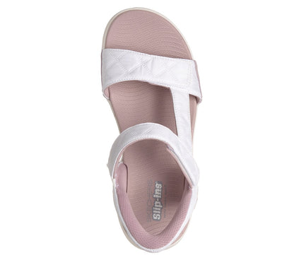 Skechers Special Offer - Skechers Slip-ins: GO WALK Glide-Step 2.0 Sandal - Cozy Fit Jada
