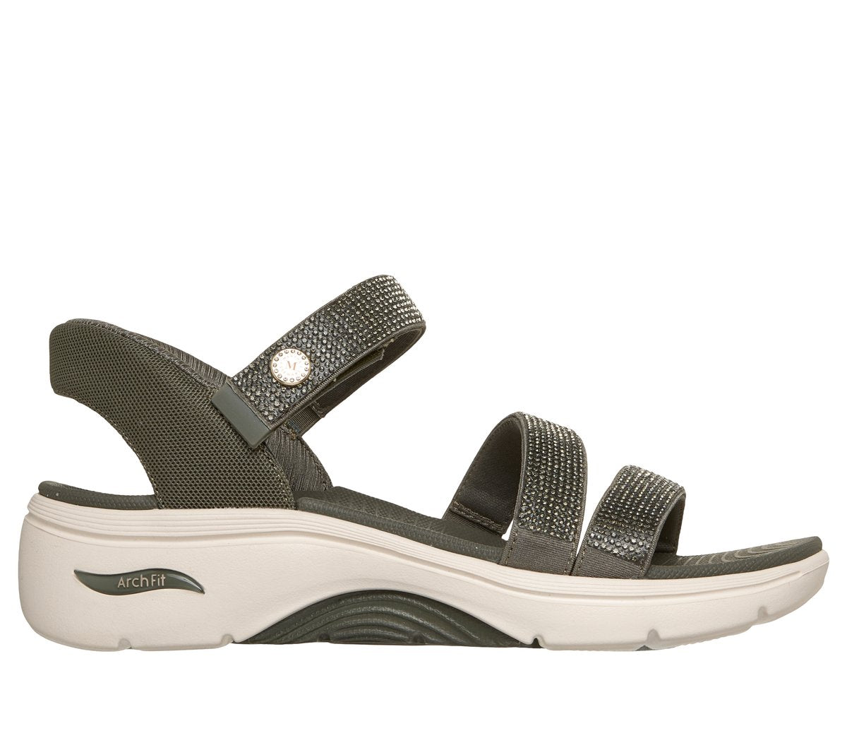 Skechers Best Seller - Skechers Slip-ins Martha Stewart: GO WALK Arch Fit 2.0 Sandal - Brilliance