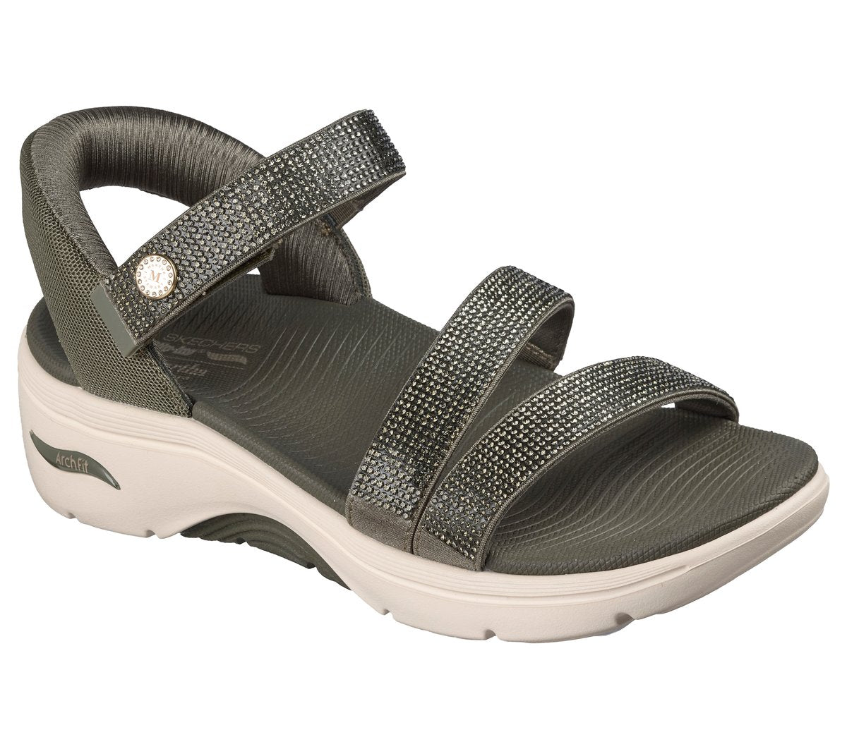 Skechers Best Seller - Skechers Slip-ins Martha Stewart: GO WALK Arch Fit 2.0 Sandal - Brilliance