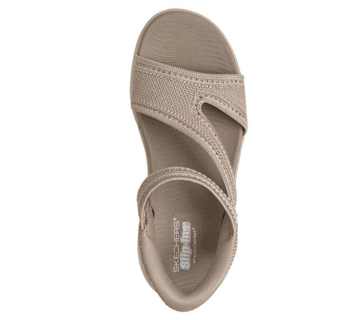 Skechers Featured - Skechers Slip-ins: GO WALK Massage Fit Sandal - Elise