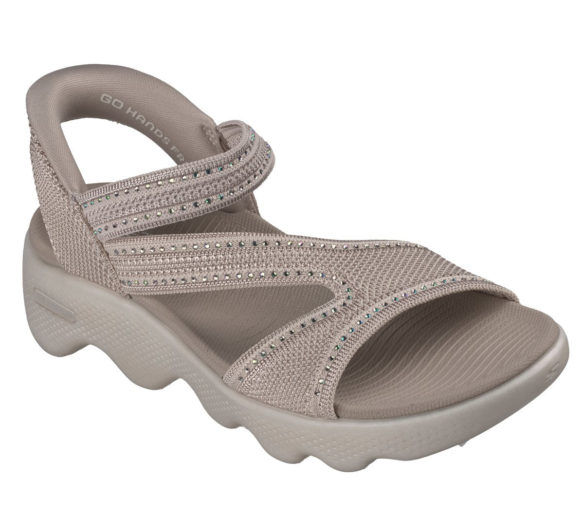 Skechers Featured - Skechers Slip-ins: GO WALK Massage Fit Sandal - Elise