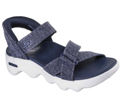 Skechers Classic - Skechers Slip-ins: GO WALK Massage Fit Sandal - Heather