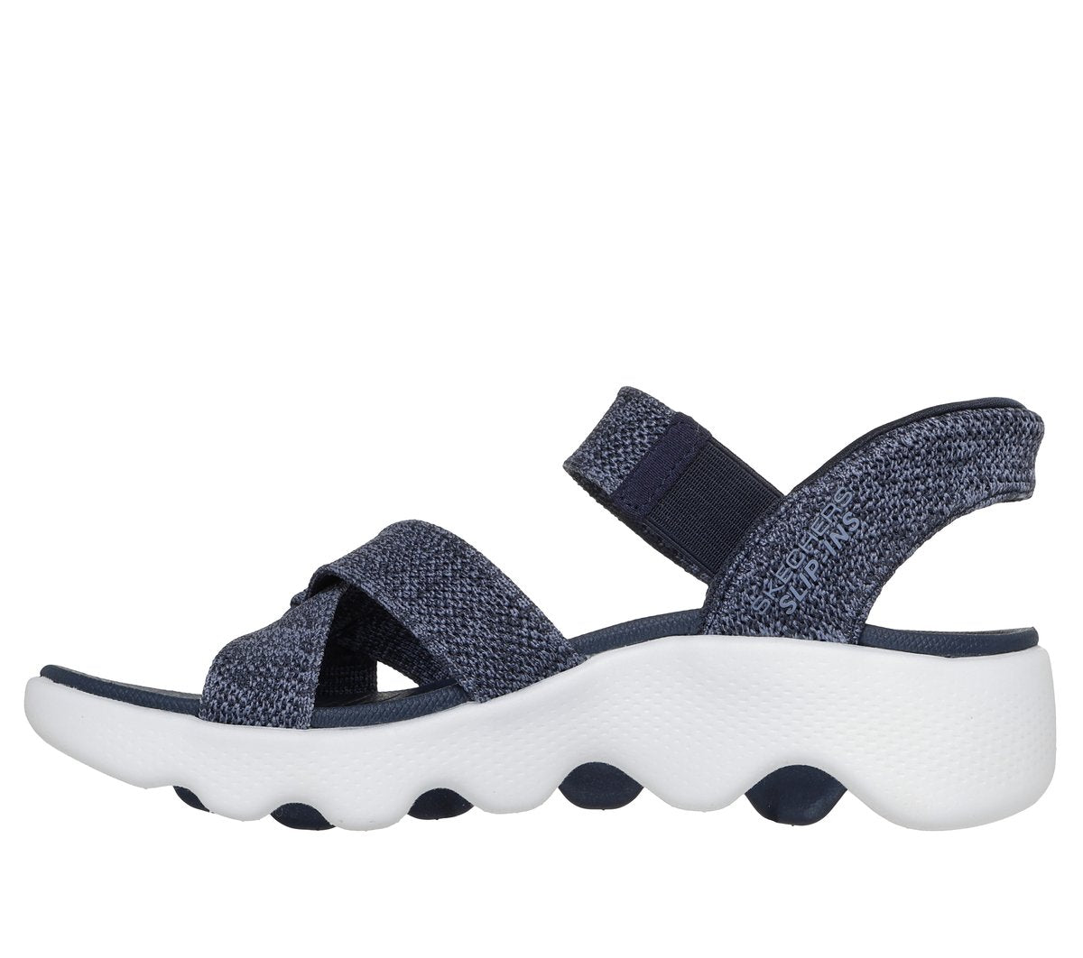Skechers Classic - Skechers Slip-ins: GO WALK Massage Fit Sandal - Heather
