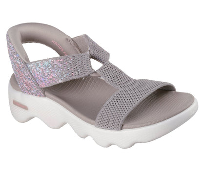 Skechers Smart Buy - Skechers Slip-ins: GO WALK Massage Fit Sandal - Confetti Sky