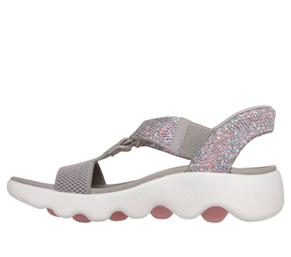 Skechers Smart Buy - Skechers Slip-ins: GO WALK Massage Fit Sandal - Confetti Sky