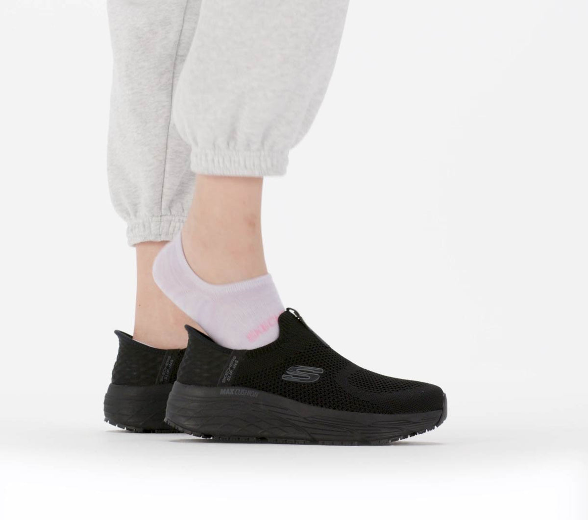 Skechers Sale - Skechers Slip-ins Work Slip-Resistant: Max Cushioning Elite - Riclan