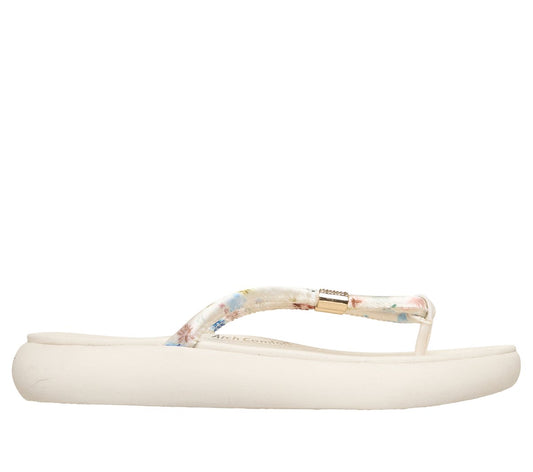 Skechers Discount - Slide-Ups Relaxed Fit: Asana Luxe - Vibrant Beauty