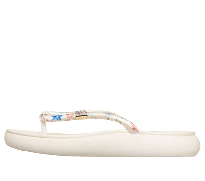 Skechers Discount - Slide-Ups Relaxed Fit: Asana Luxe - Vibrant Beauty