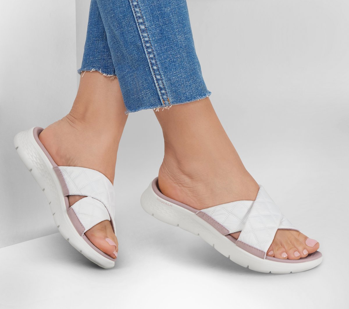Skechers Discount - GO WALK Flex Sandal - Cozy Fit Gracie