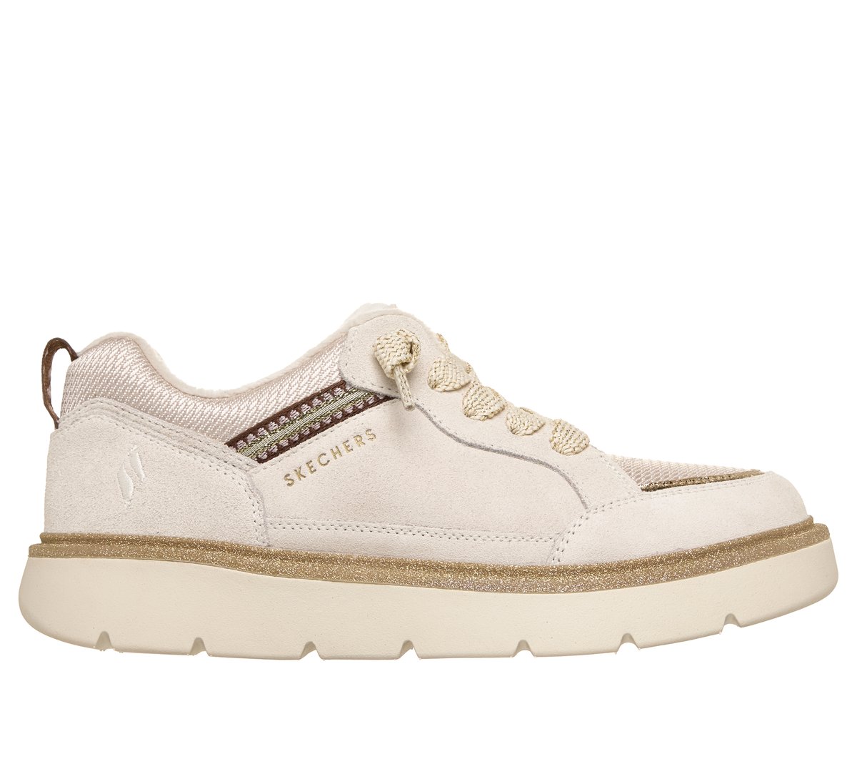 Skechers New - Keepsakes Cozy - Street Hiker Glimmer