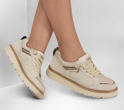 Skechers New - Keepsakes Cozy - Street Hiker Glimmer