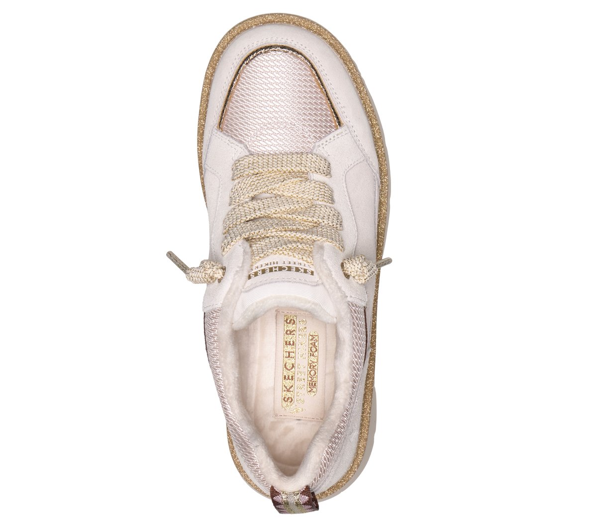 Skechers New - Keepsakes Cozy - Street Hiker Glimmer